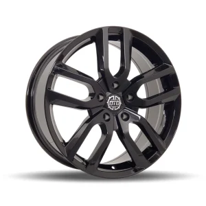 DTD – BLIZZARD – Black – 16″x6.5″ 38mm – All weather Wheels – BL650054B